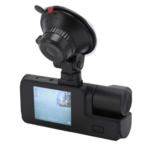 3 Channel Dash Cam - Wireless WiFi Infrared Night 5MP