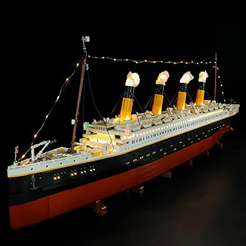 LED Light Kit - Compatible with Lego 10294 RC With Sounds Multicolor