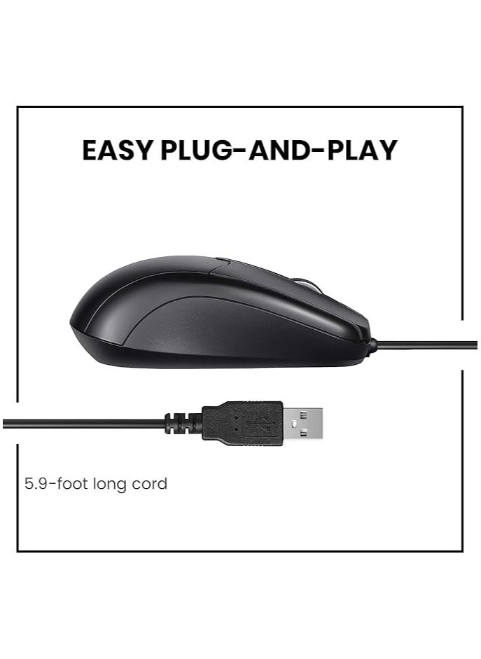 209 3 Button Mouse - Wired