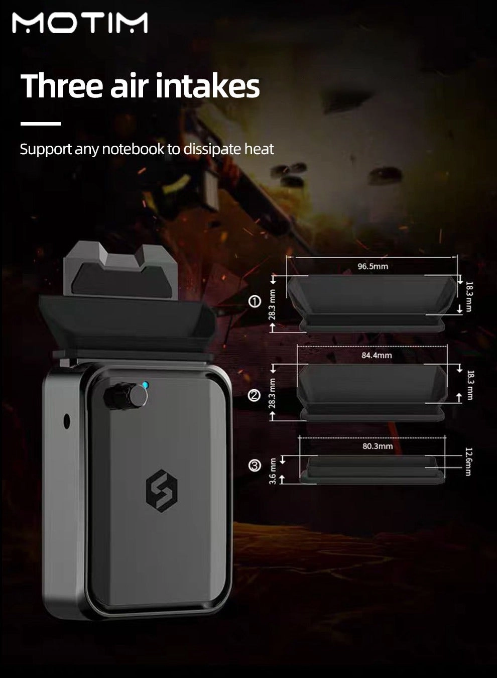 Laptop Cooler - 10 inch to 17 inch