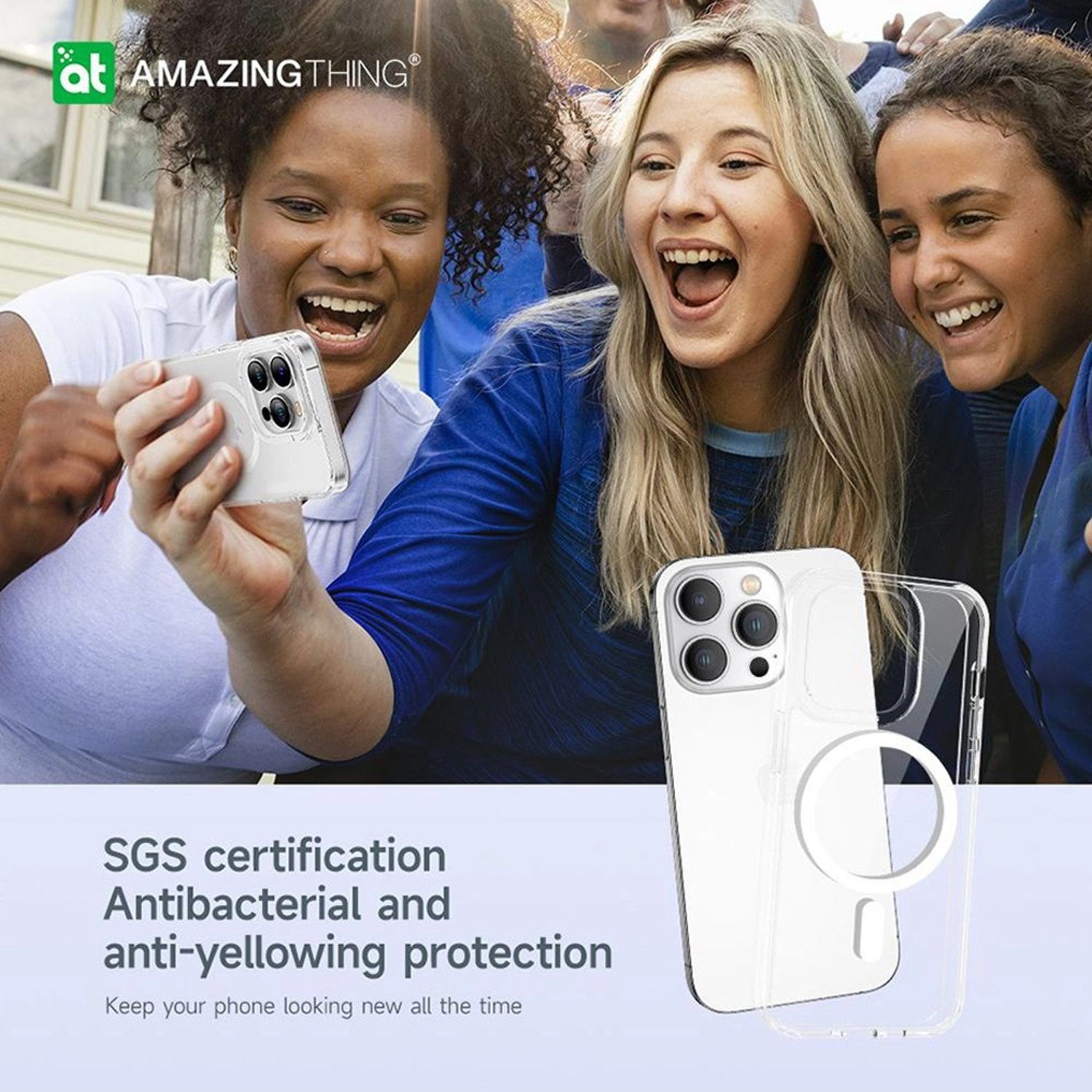 Explorer Pro Drop Proof Case - iPhone 14 Pro Clear