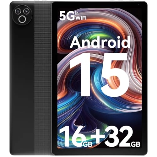 Tablet 10 Inch Android 15 OS GMS Certified Tablets PC - 32GB 10"