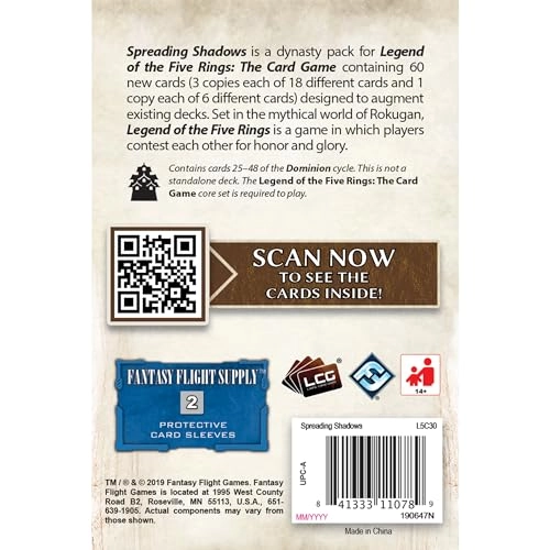L5R LCG: 04-2 Dominion Cycle - Spreading Shadows