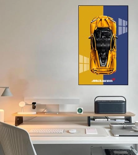 LEGO Technic McLaren P1 (42172) - 50 x 80 cm Wall Whiteboard Style B