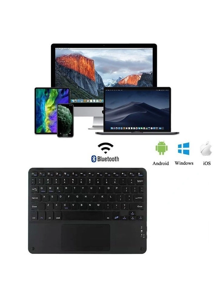 Keyboard Case with Removable Bluetooth Keyboard and Trackpad Mouse for Pad X9 11.5-inch (2023)