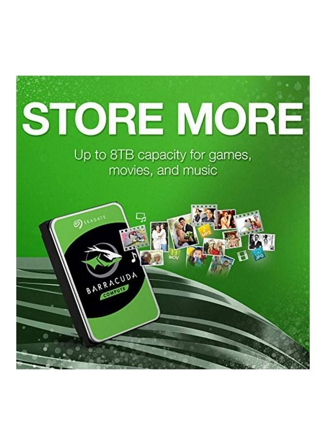 Barracuda 3.5" 5400rpm 256MB SATA 6Gb/s (ST8000DM004) - 8TB