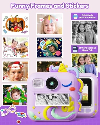CP02 - Kids Instant Camera Purple