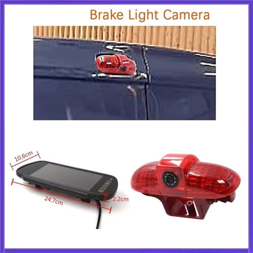 Rear View Camera with Monitor - Night Vision Wired