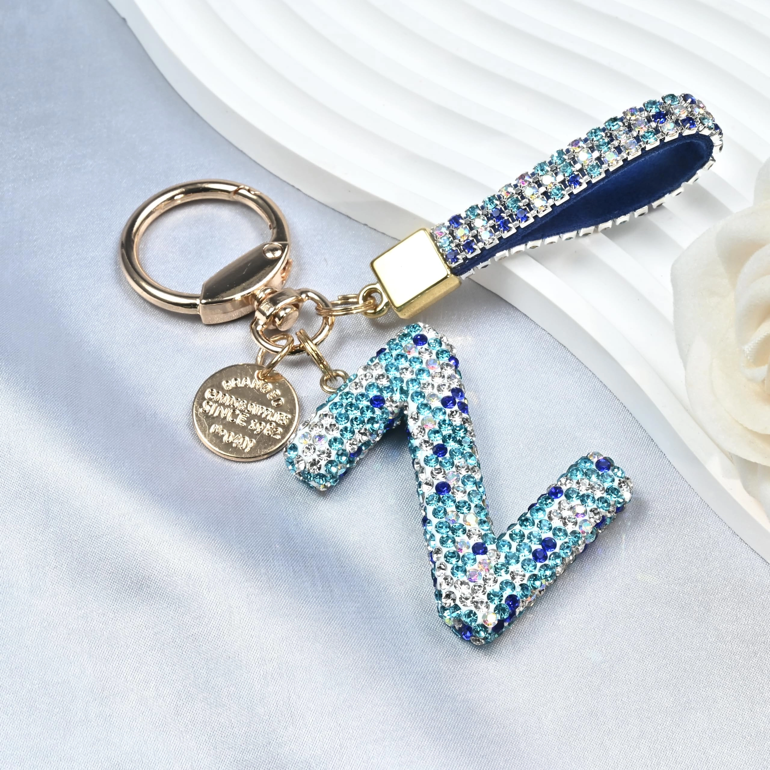 Initial Letter Keychain - Letter