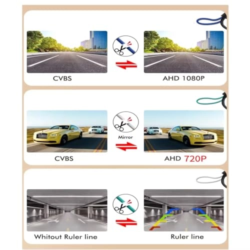 Rear View Reversing Camera - Night vision