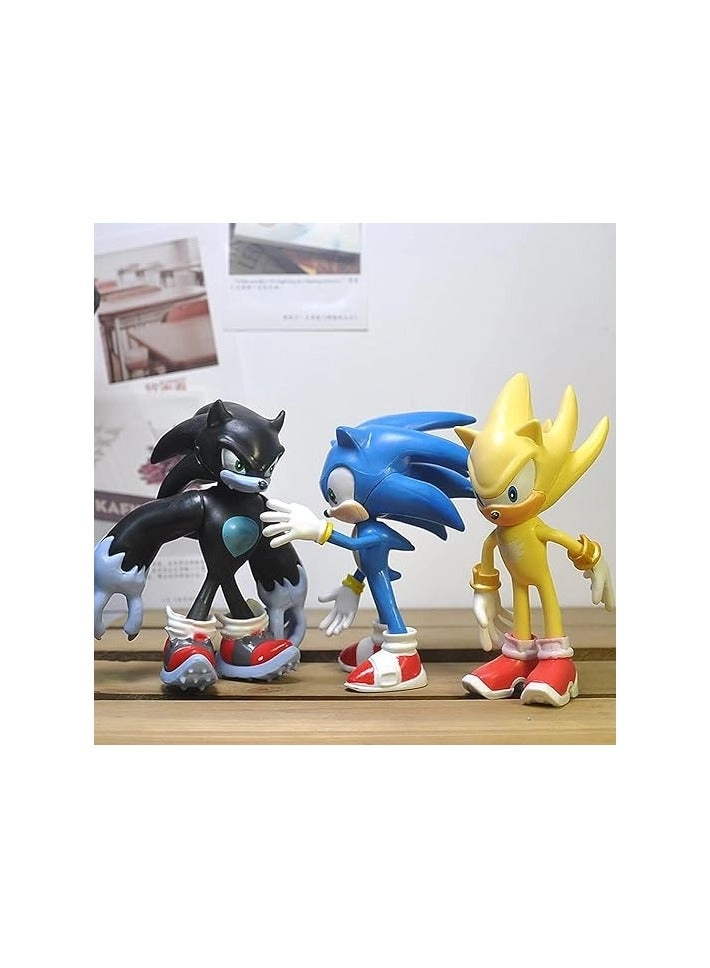 Adventure Heroes - Sonic + Tails + Knuckles + Shadow (3055) 6 pcs