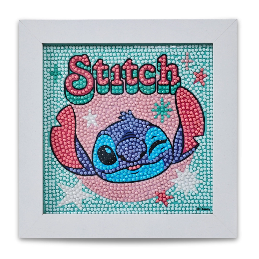 Lilo & Stitch Diamond Framed Painting Kit - Cute Stitch