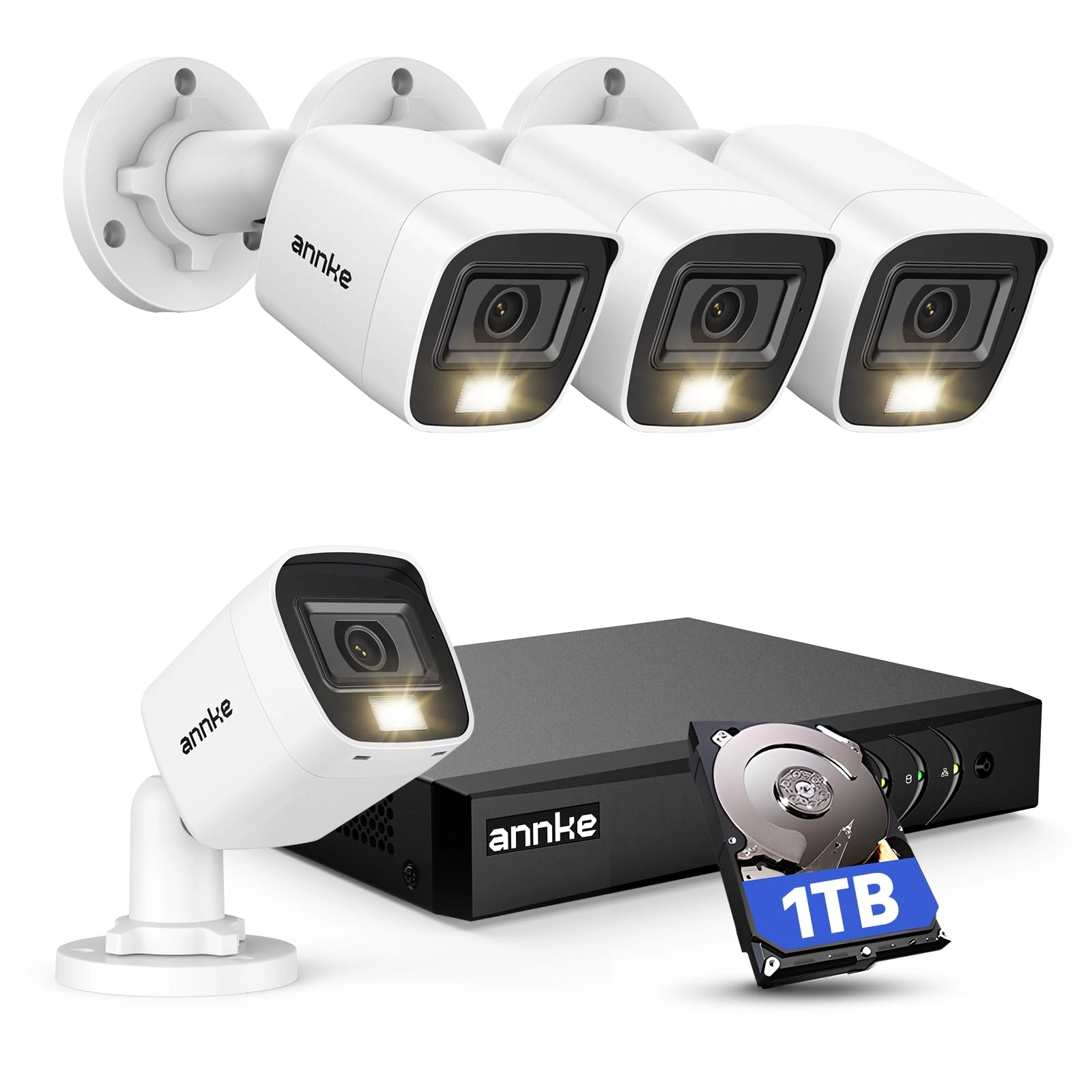 Annke 1080P Lite DVR - 1TB 8CH