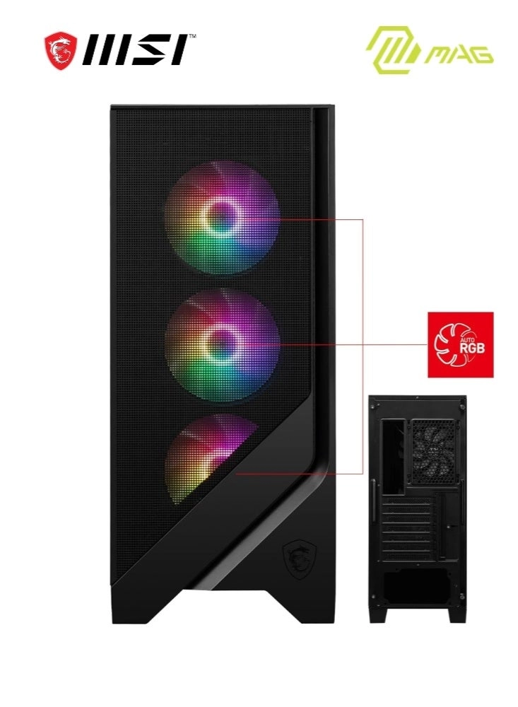 MAG Forge 120A - Tempered Glass Window ATX Mid Tower
