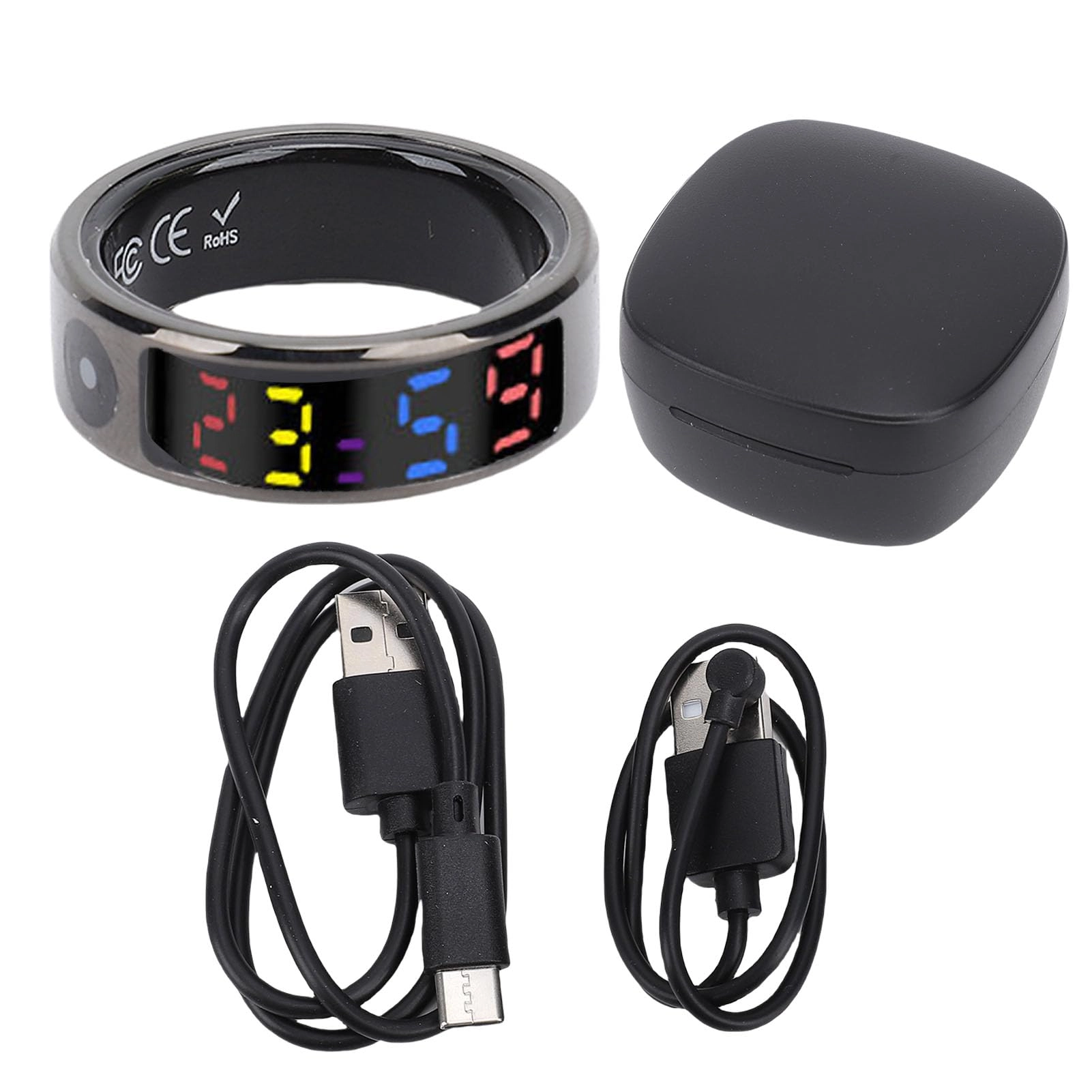 Smart Ring - Ceramic Heart Rate Blood Oxygen