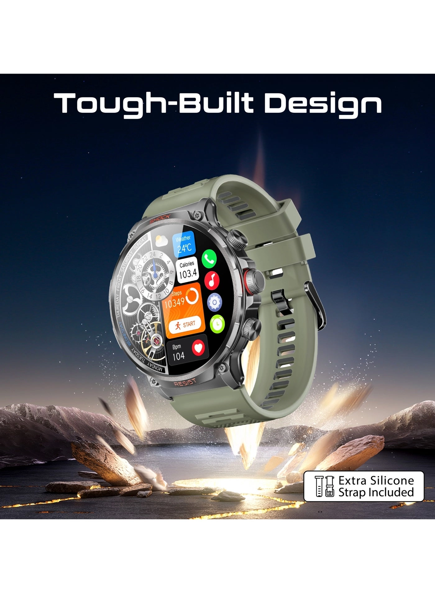 XWatch-R20 24mm Zinc Alloy