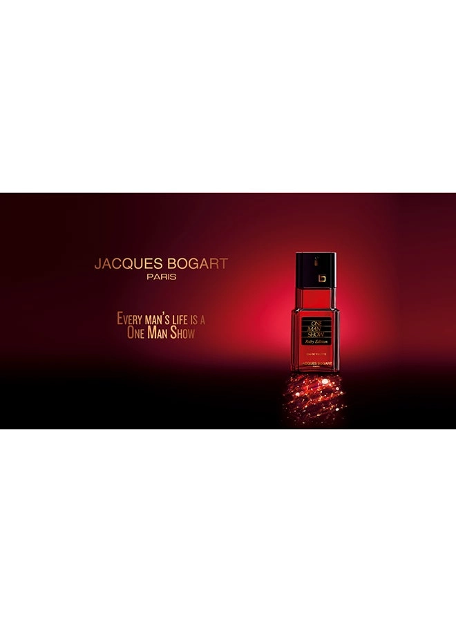 One Man Show Ruby Edition Eau de Toilette 100ml
