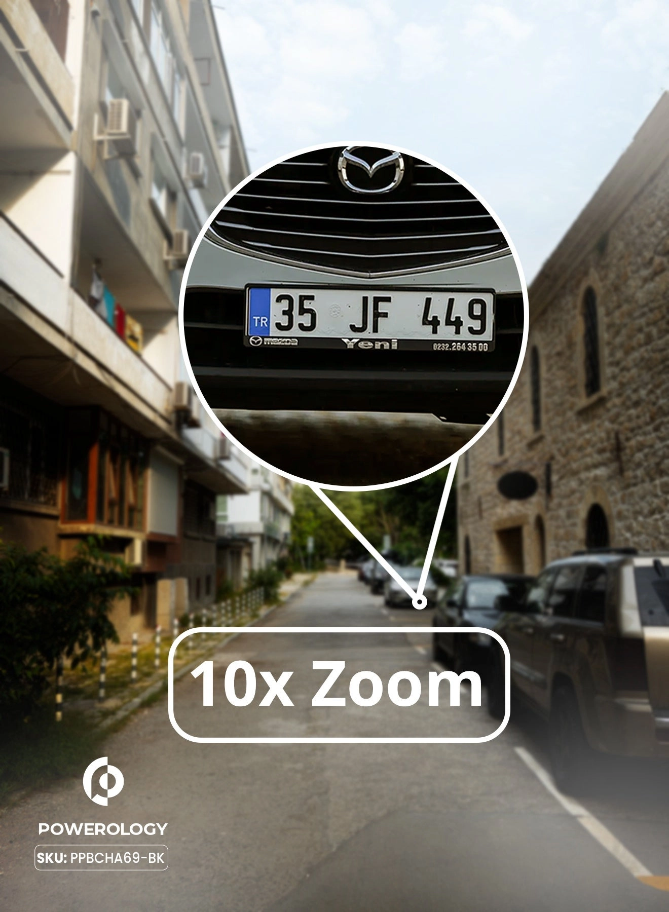 PPBCHA69-BK - 2MP 360° 10x Zoom