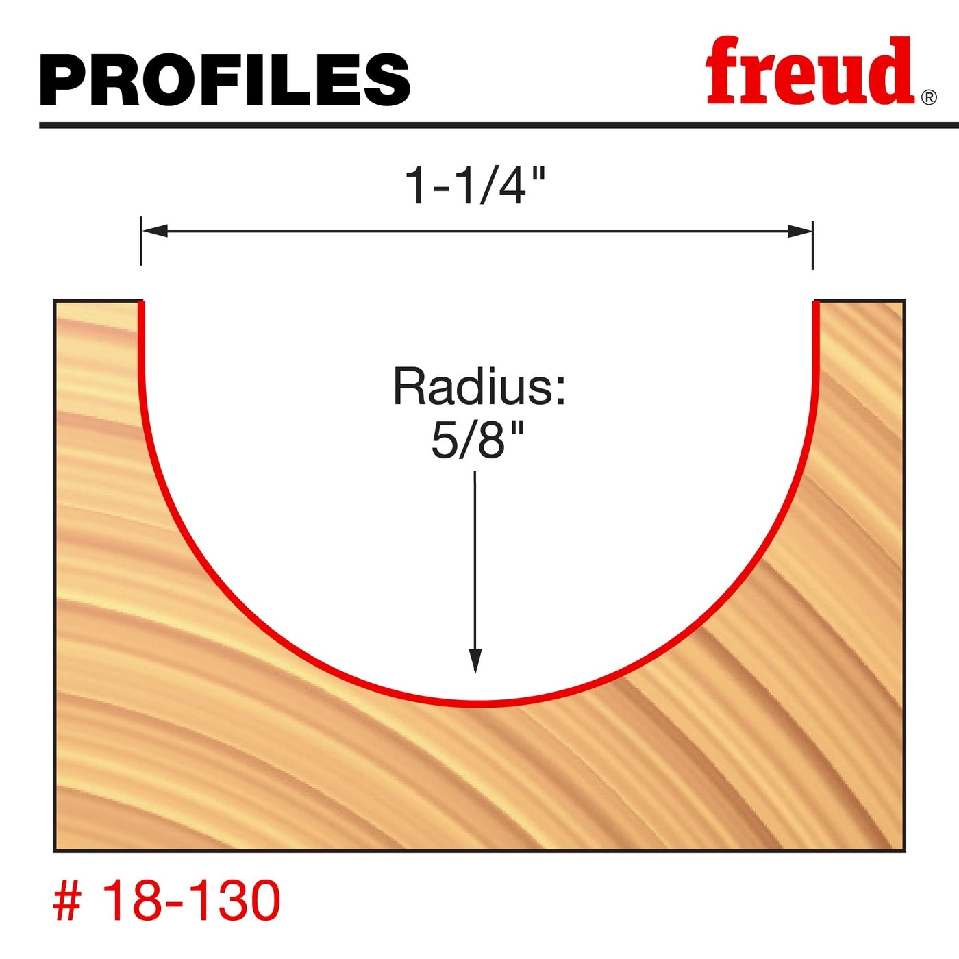 18-130 - 5/8" 1/2"