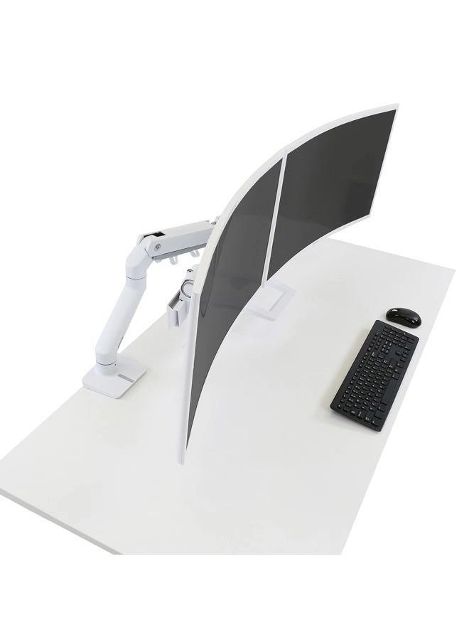 LX Vertical Stacking Dual Monitor Arm - 2 24 inches 75x75mm 100x100mm