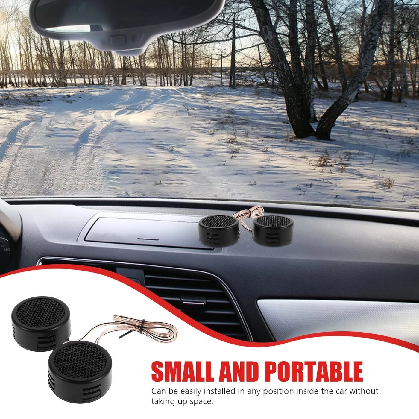 Tweeters - 1 Pair Small Dome