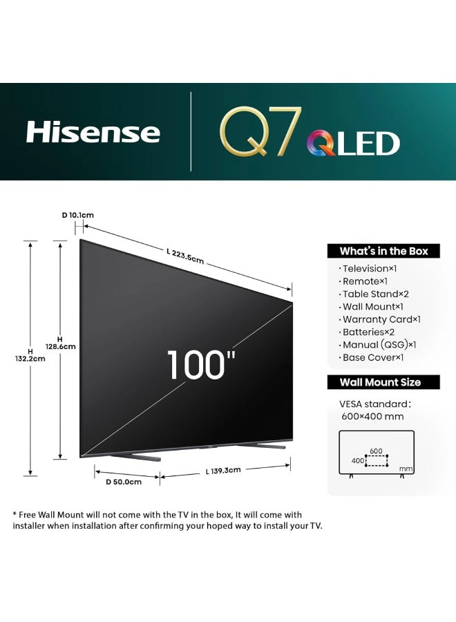 100Q7N - 100 inch