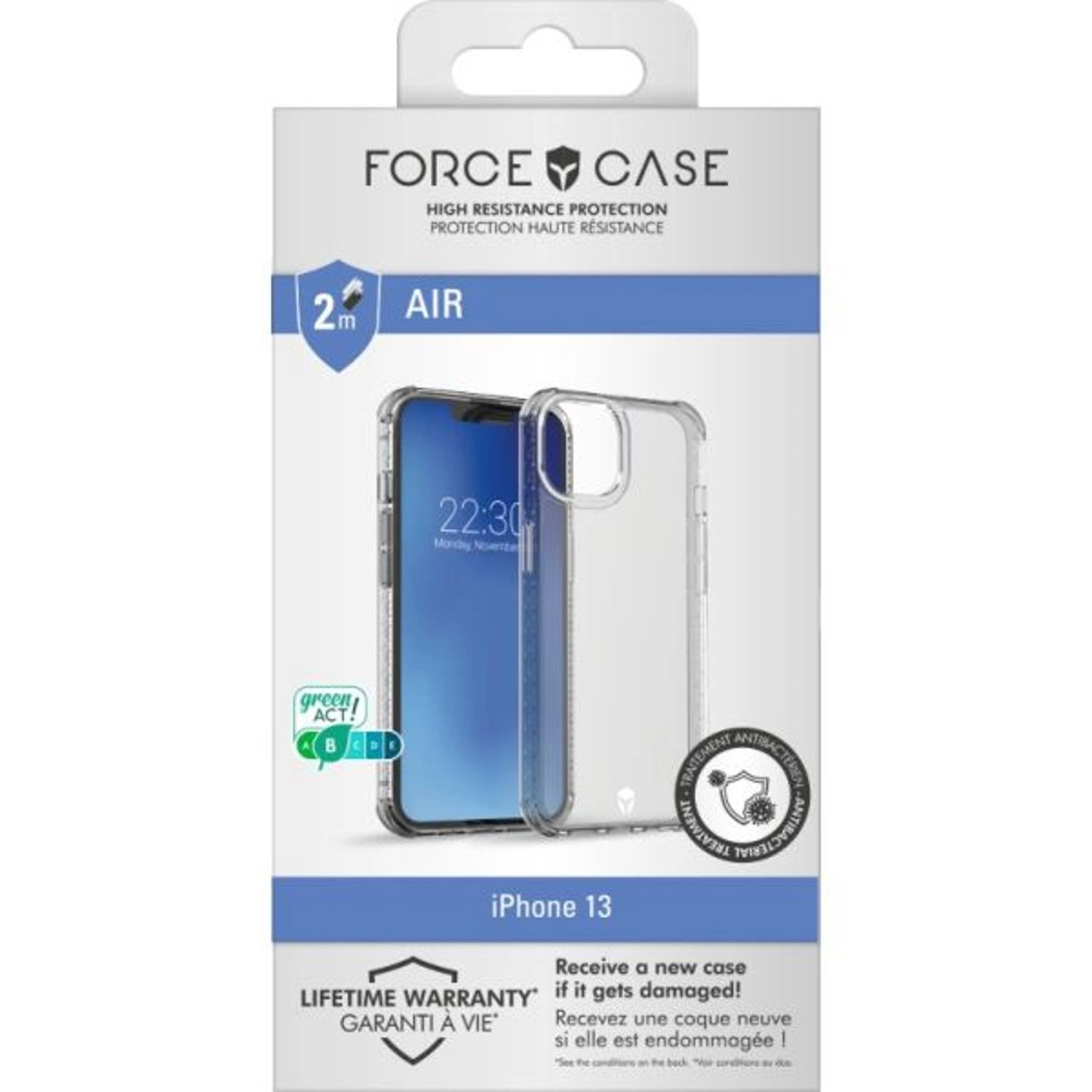 BIG BEN Force Case Clear Case for iPhone 13