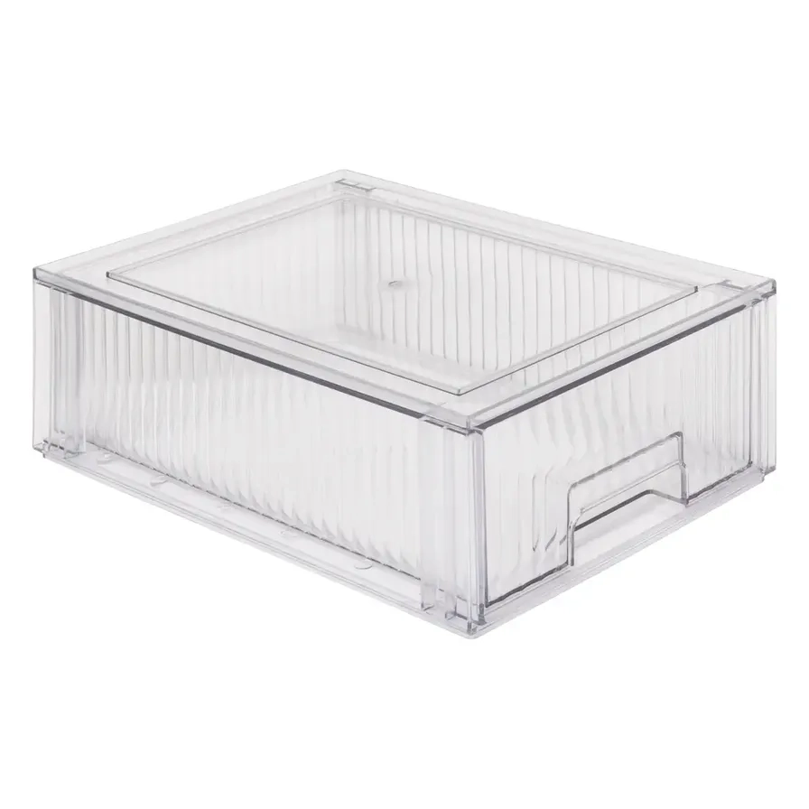 5Five Fridge Drawer Bin - 21.2 x 32 x 10.5 cm Transparent