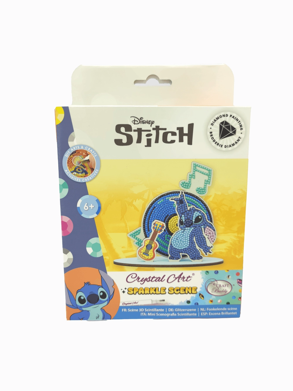 Crystal Art Sparkle Scene - Stitch Music 3-piece