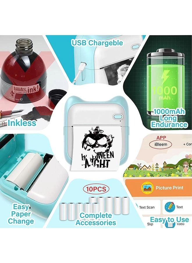 Mini Photo Printer - 1000mAh Thermal