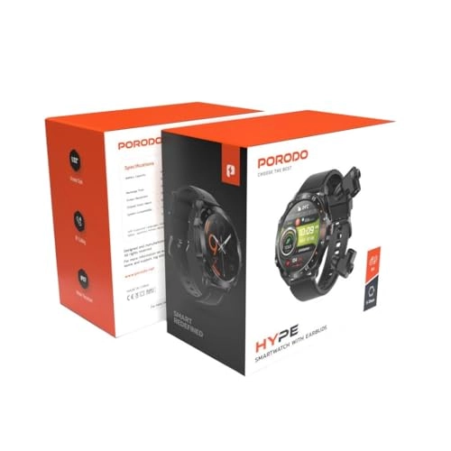 Hype Smartwatch - Wireless Earbuds Bluetooth Calling Waterproof