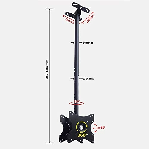 Ceiling TV Mount Bracket - 45kg 20-32 inches