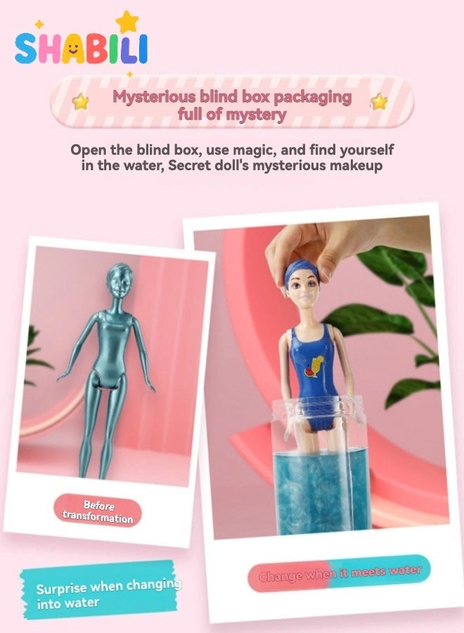 Blind Box Surprise Doll - Color Reveal Makeup Play Ages 3+