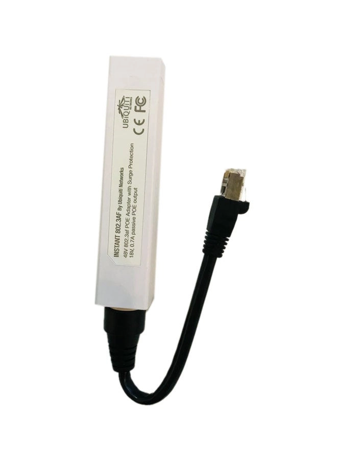 Ubiquiti INS-8023AF-I - 18V, 0.7A 48V 802.3af 100 Megabits Per Second