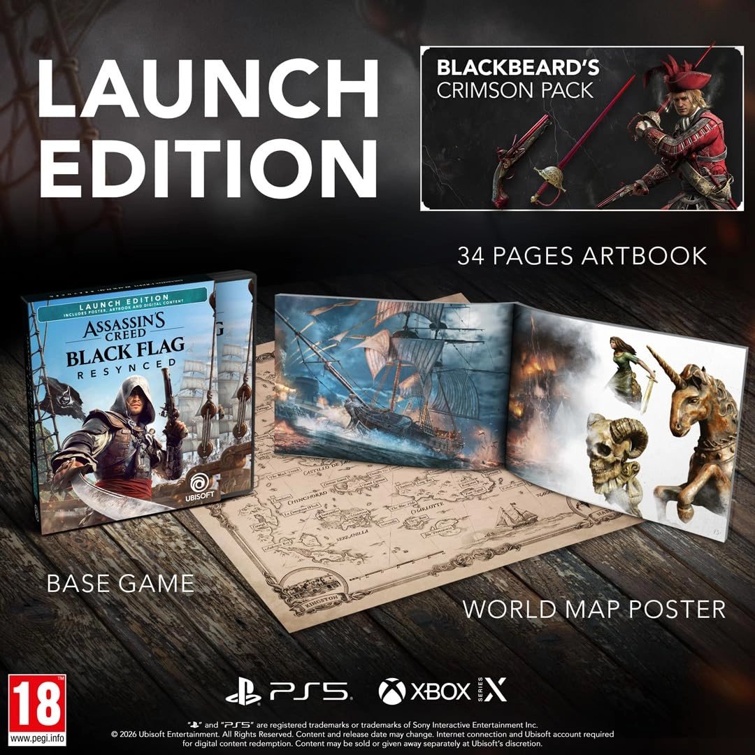 Assassin's Creed Black Flag Resynced [Launch Edition] | PS5