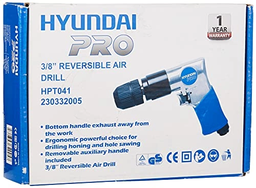 Reversible Air Drill - 10mm 1800 RPM