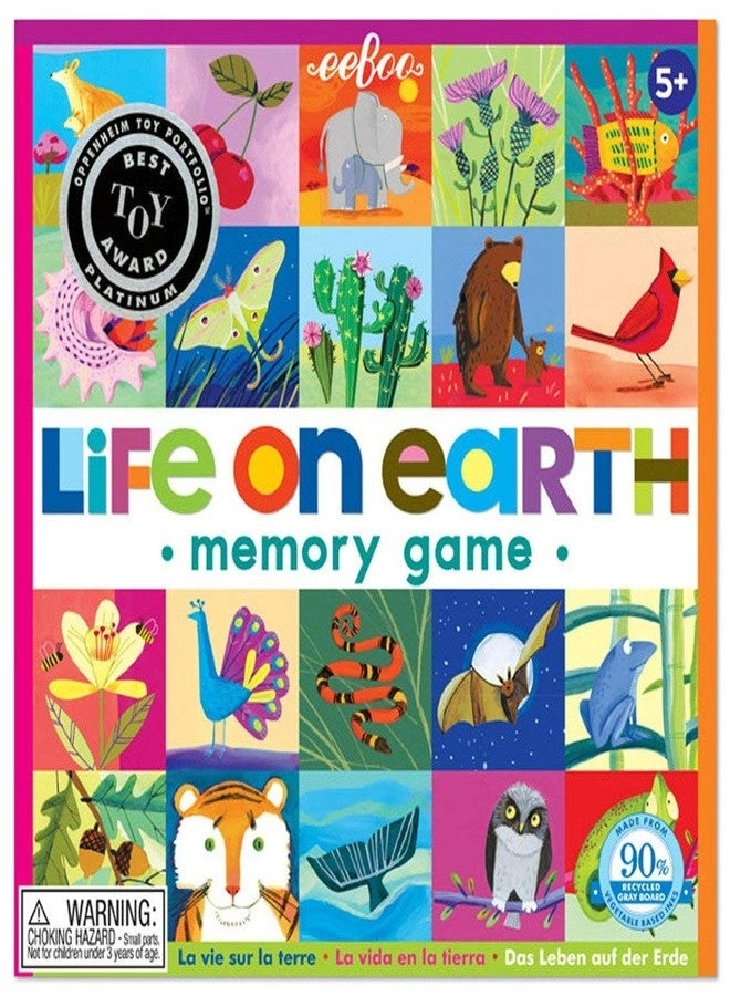 Life on Earth Memory & Matching Game - 3 and up 24 Pairs pieces