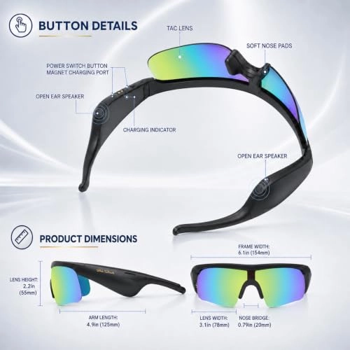 Smart Glasses - Ice Blue