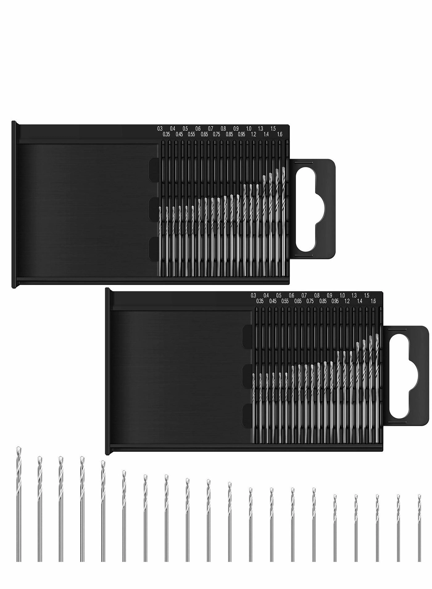 Micro Mini Drill Bit Set - HSS high speed steel 40 piece(s) 0.3-1.6 mm