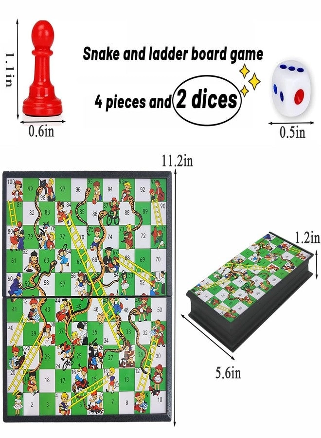 Snakes And Ladders - Magnetic Folding Lightweight Storage Box