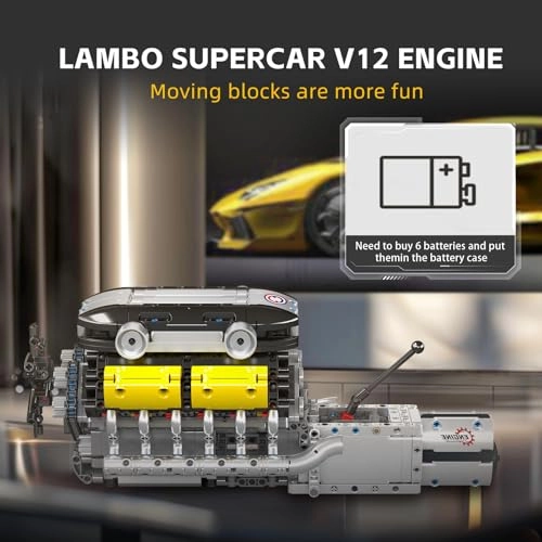 V12 4-Speed Transmission Engine (10202)