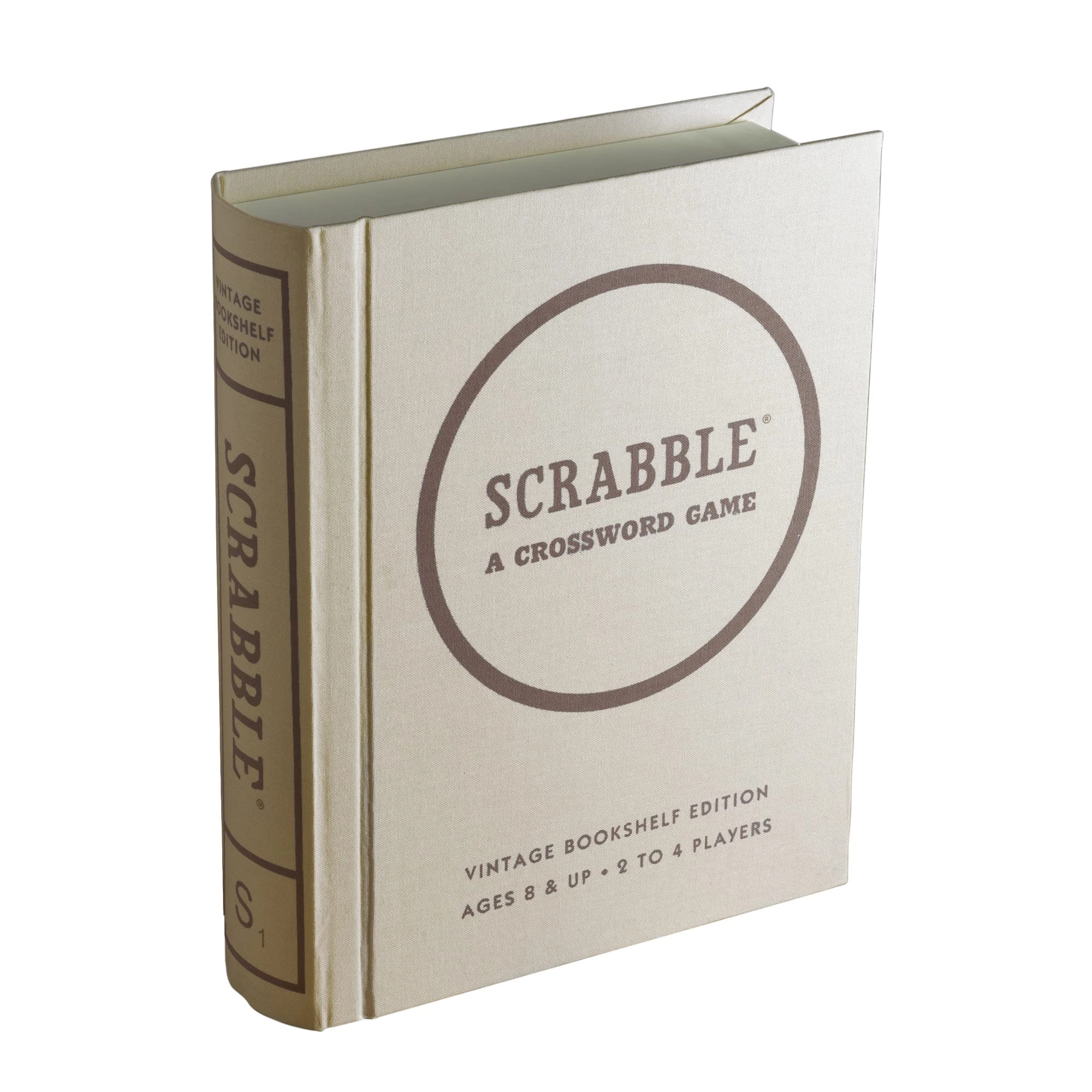 WS Game Company Scrabble: Vintage Bookshelf Edition