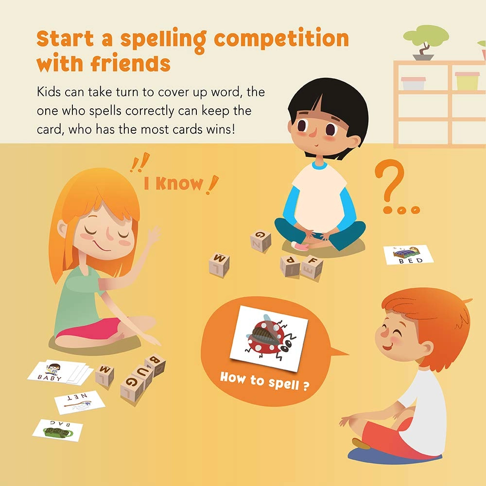 Spelling Games - 3 4 5 Years Old 68 pieces