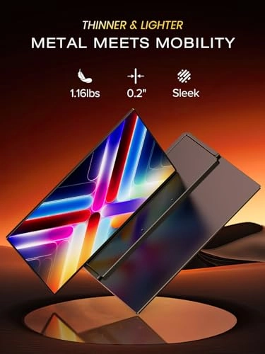 Mini LED Portable Monitor - 40T03 14 Inches 2560x1600