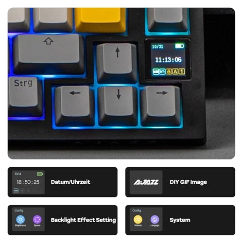 Ajazz AK820 Pro - Wired/Wireless