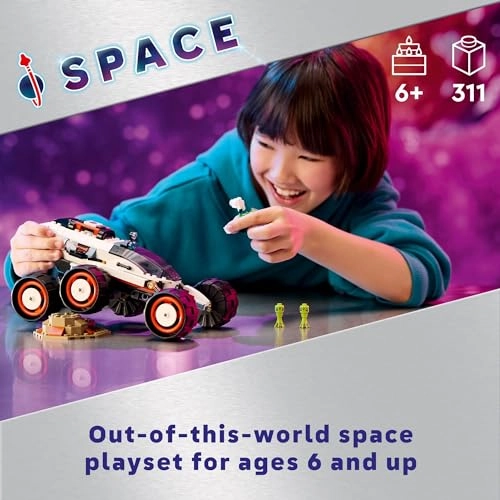 City Space Explorer Rover and Alien Life (60431)
