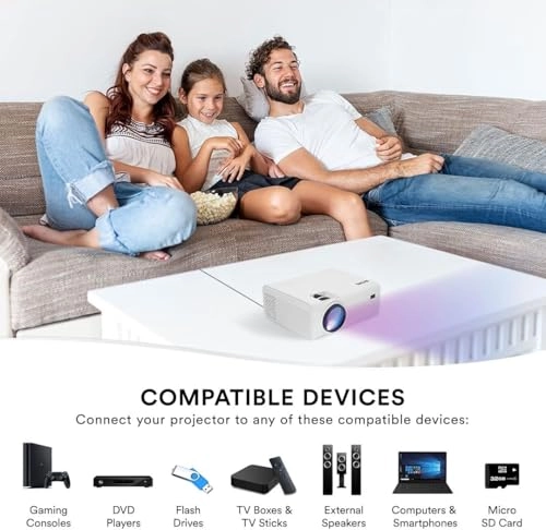 Projector CPJ600WHBY 45 lumens