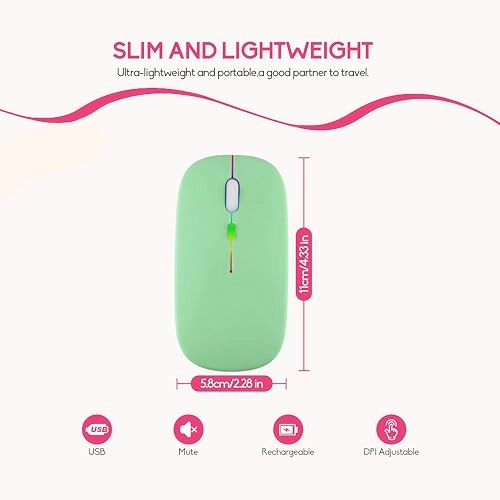 LED Wireless Mouse - USB