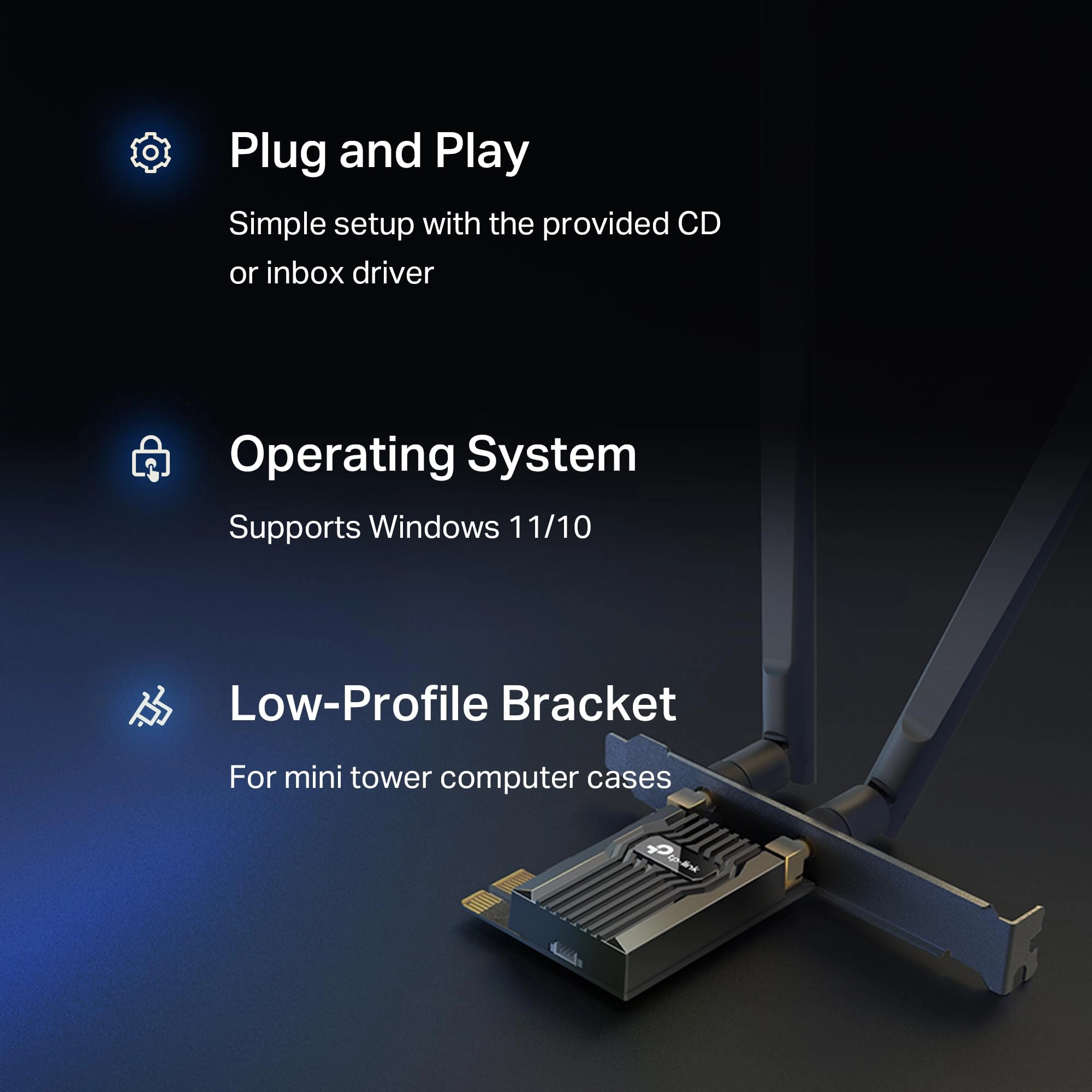 Archer T5E - Dual Band PCIe Wireless
