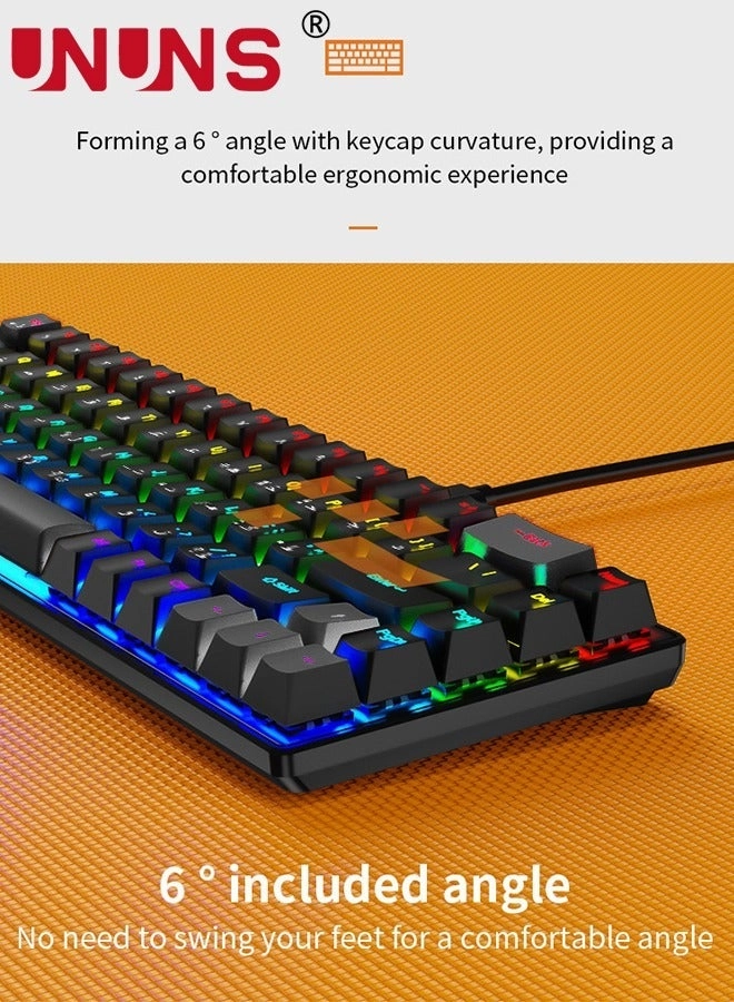 60% Mechanical Keyboard - QWERTY Wired